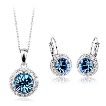  crystal jewelry set 331144+321001