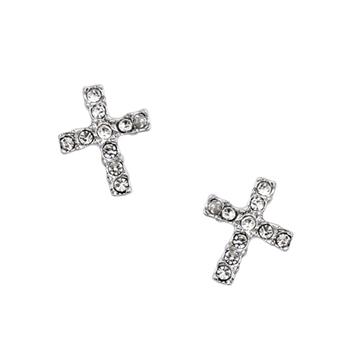Fashion jewelry cross earring 86435