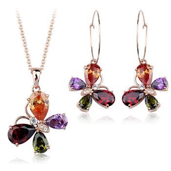 zircon jewelry set 134124+123952