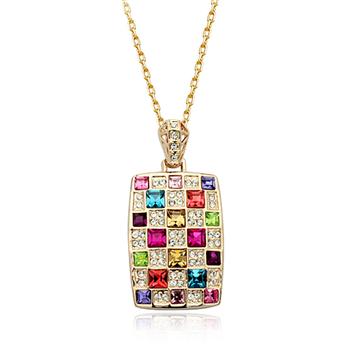 Austria crystal necklace 330750