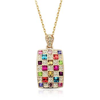 Austria crystal necklace 330750 