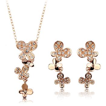 crystal jewelry set 132577+122028