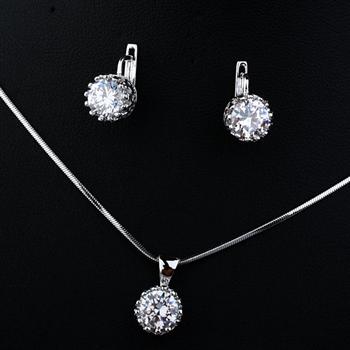 Fashion Austrian crystal jewelry set 134...