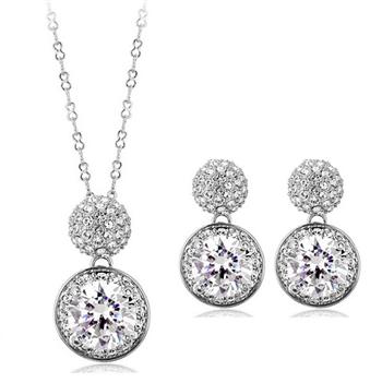  zircon jewelry set 134991+125355