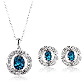   crystal jewelry set 331117+321418