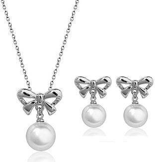 Fashion pearl jewelry set 76791+83865
