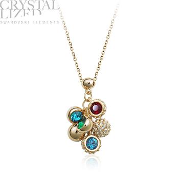 Austria crystal necklace 400244