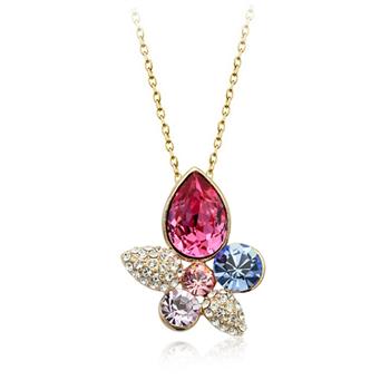 Austria crystal necklace 134676