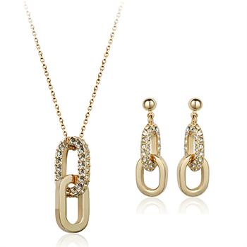 crystal jewelry set 134463+125344