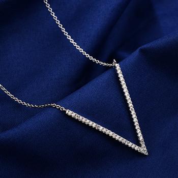 V shape necklace 200941