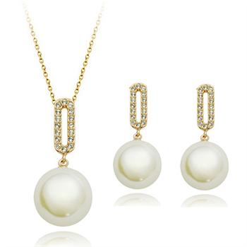 pearl jewelry set 22058