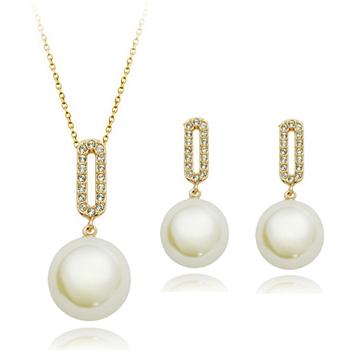   pearl jewelry set 22058