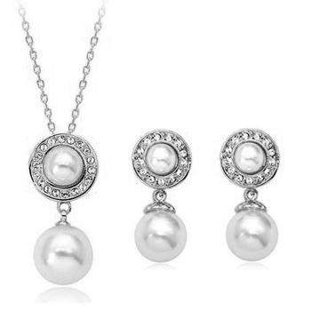 pearl jewelry set 220584 76368+86487