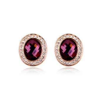 Elegant earring with crystal 321447