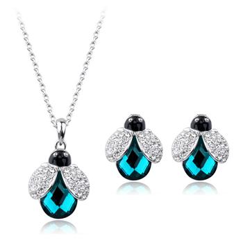 fashion austrian crystal jewelry set 220737