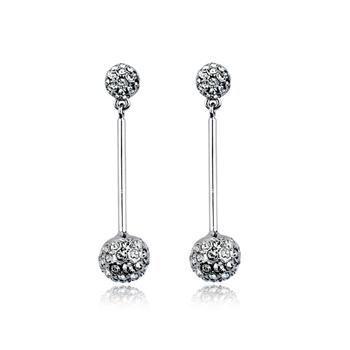 Fashion earring with crystal 320655