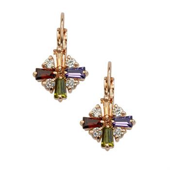 Fashion zircon earring 321575