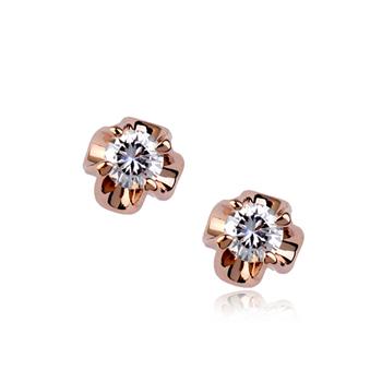 Fashion earring with crystal 121101
