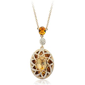 Austria crystal necklace 400257