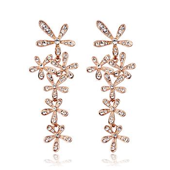 Cute earring with crystal 321047