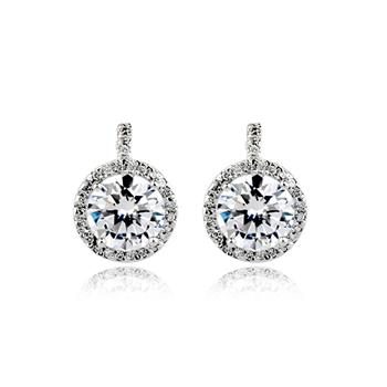 Rigant earring with zircon 86862