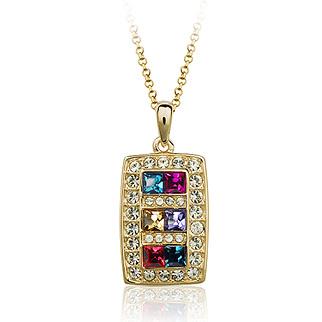Austria crystal necklace331103