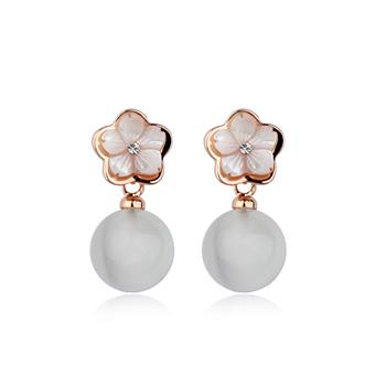 Rigant fashion opal earring with shell 8...