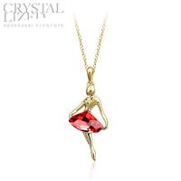 Austria crystal necklace 75086
