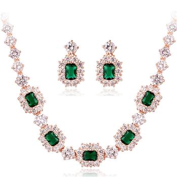 zircon jewelry set 220316