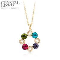 Austria crystal necklace 75182