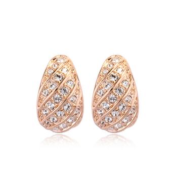 Fashion diamond stud earring 120700