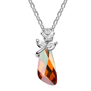 Austrian crystal necklace KY5330