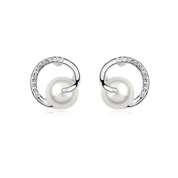 kovtia austrian fashion pearl earrings  ...