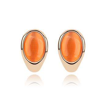 Opal stud earrings    ky7085