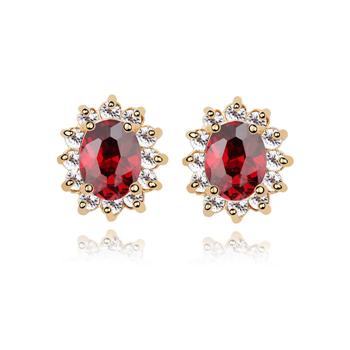 Opal stud earrings KY7136