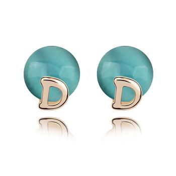 Opal stud earrings KY7236