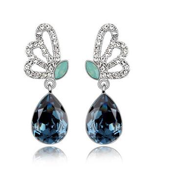 Austrian crystal earrings  KY6485