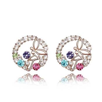 Austrian crystal earring KY5240