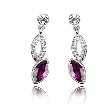 Austrian crystal earring   KY5528