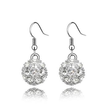 Austrian crystal earring   KY4494