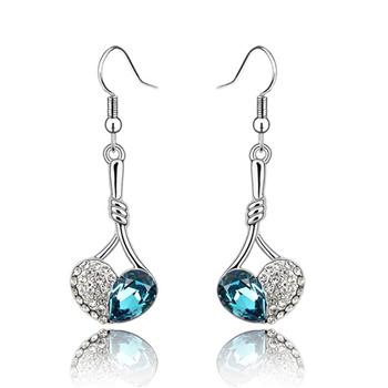 Austrian crystal earring   ky1869