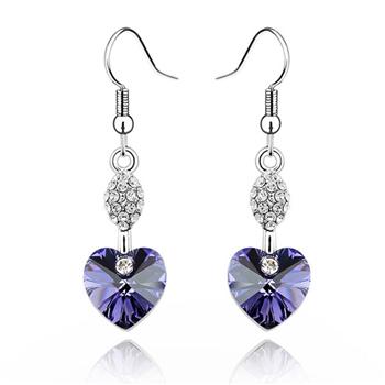 Austrian crystal earring    ky1799