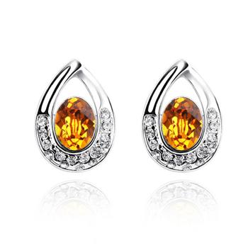 Austrian crystal earring   KY101