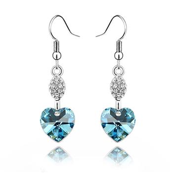 Austrian crystal earring    ky1056