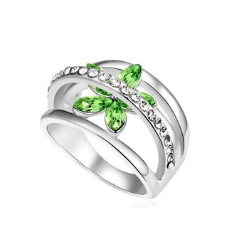 Austrian crystal ring KY13891