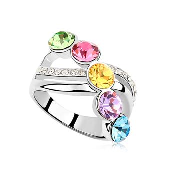 Fashion Austrian crystal ring SE9635