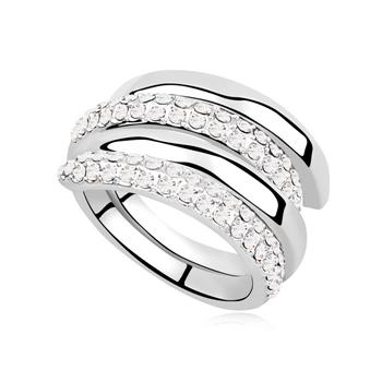 Fashion Austrian crystal ring   ky8925