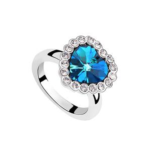 Kovtia Austrian crystal ring KY6476