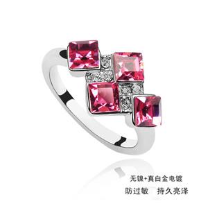 Austrian crystal ring    ky498