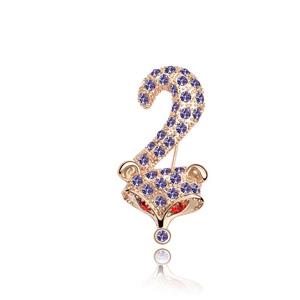 Austrian crystal brooch   ky4158